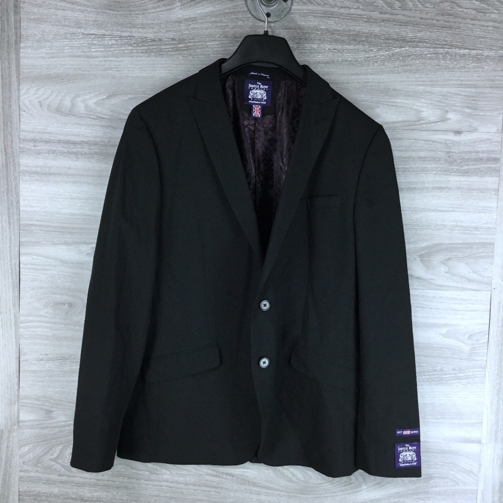 The Savile Row Lined Brixton Suit Jacket